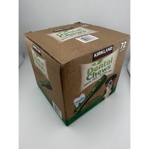 Kirkland Signature BHBUSAZIN027227 Dental Chews - 72 Count